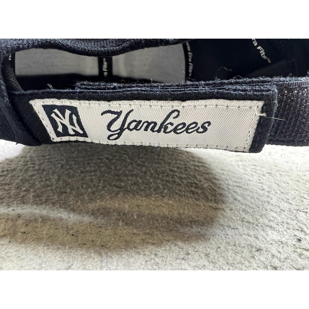 New York Yankees Hat Cap Strap Back Mens One Size Blue MLB Baseball New Era A1 - Picture 7 of 11